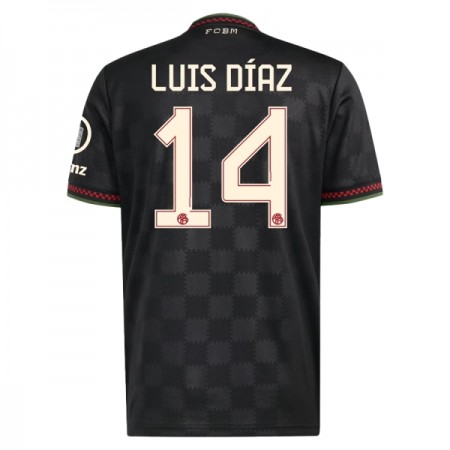 Nogometni Dres FC Bayern München Luis Diaz 14 Treći 2025-26 Nogometni Dres FC Bayern München Luis Diaz 14 Treći 2025-26